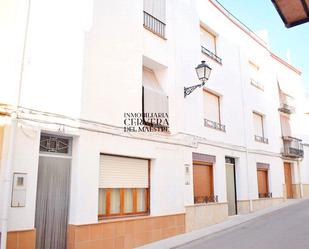 Exterior view of Single-family semi-detached for sale in Cervera del Maestre