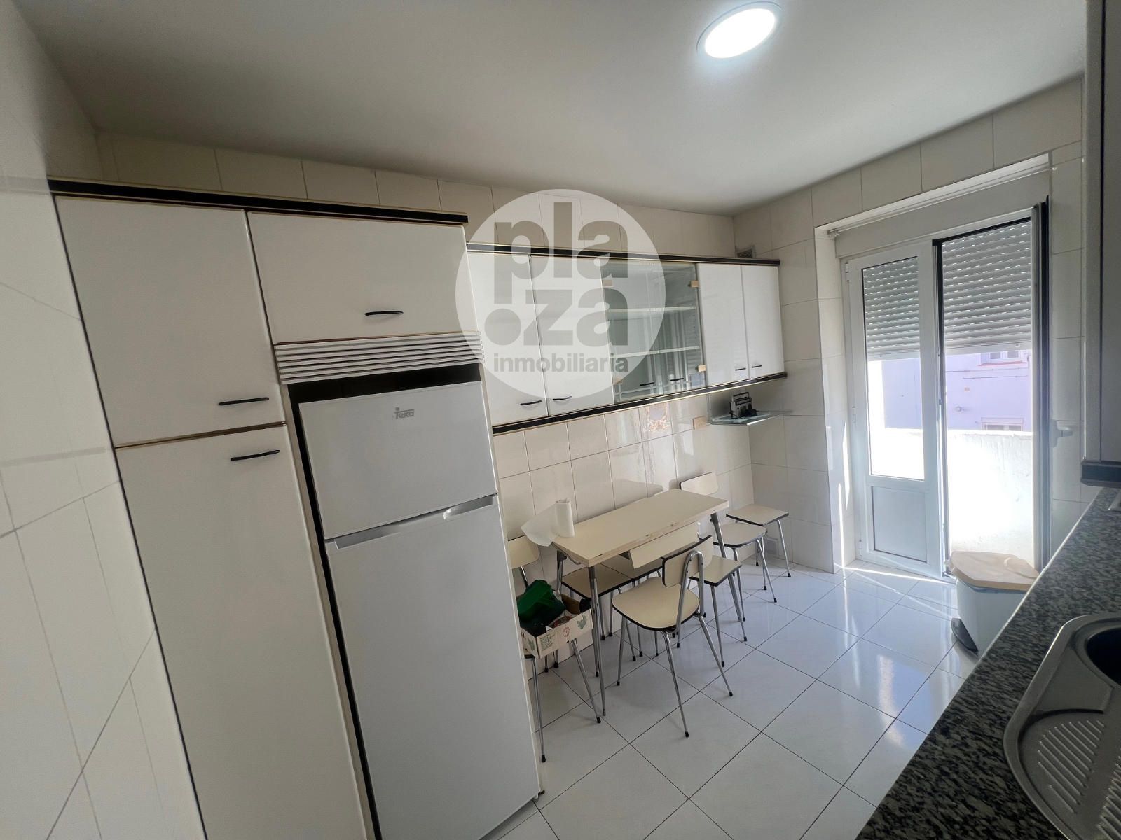 Kitchen of Flat for sale in Burgos Capital  with Heating, Terrace and Furnished