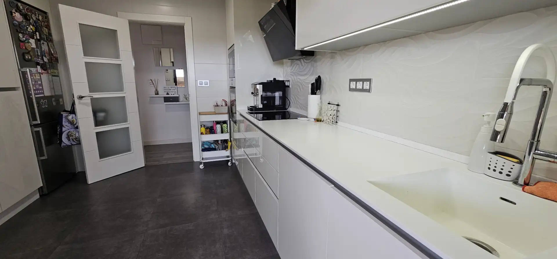 Cocina de Ático en venta en Totana con Aire acondicionado, Parquet y Terraza