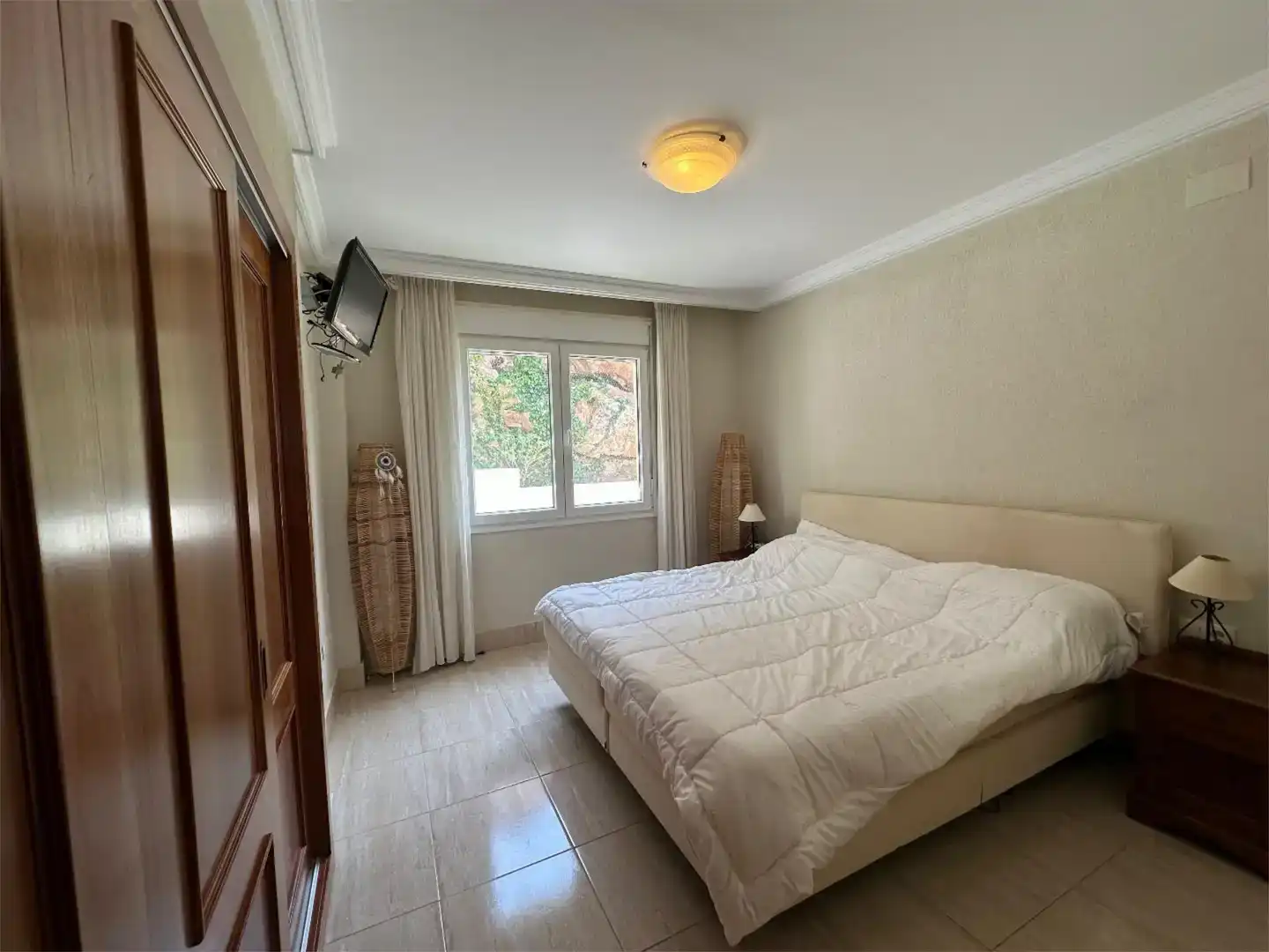 Bedroom of Houses for rent in Altea  with Air Conditioner, Private garden and Parquet flooring
