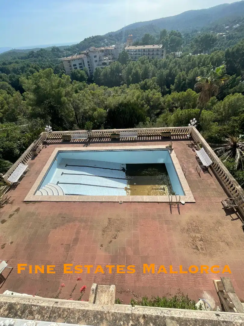 Piscina de Casa o xalet en venda en  Palma de Mallorca amb Jardí privat, Terrassa i Piscina