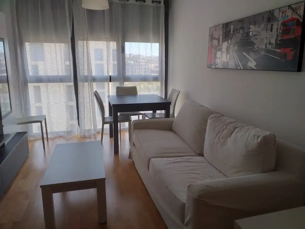 Sala de estar de Piso de alquiler en Santander con Calefacción, Parquet y Trastero