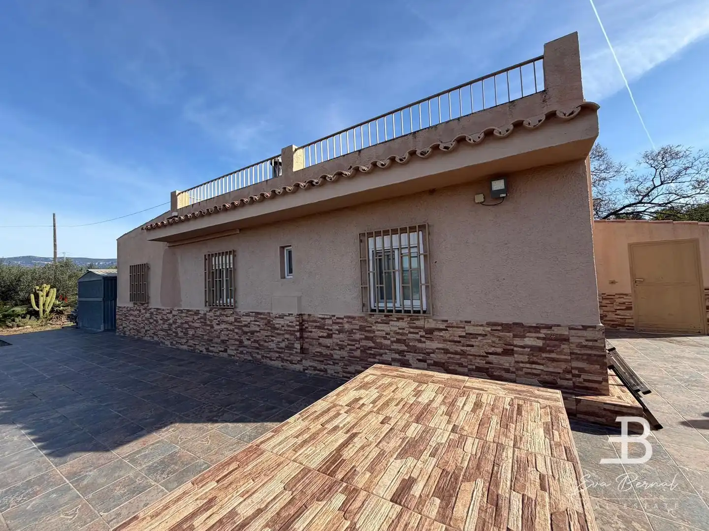 Vista exterior de Casa o xalet en venda en Riudoms amb Aire condicionat, Jardí privat i Terrassa