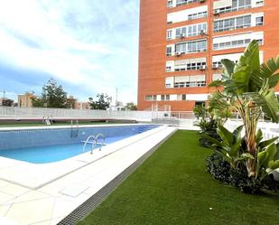 Swimming pool of Flat for sale in Alicante / Alacant  with Air Conditioner, Heating and Private garden