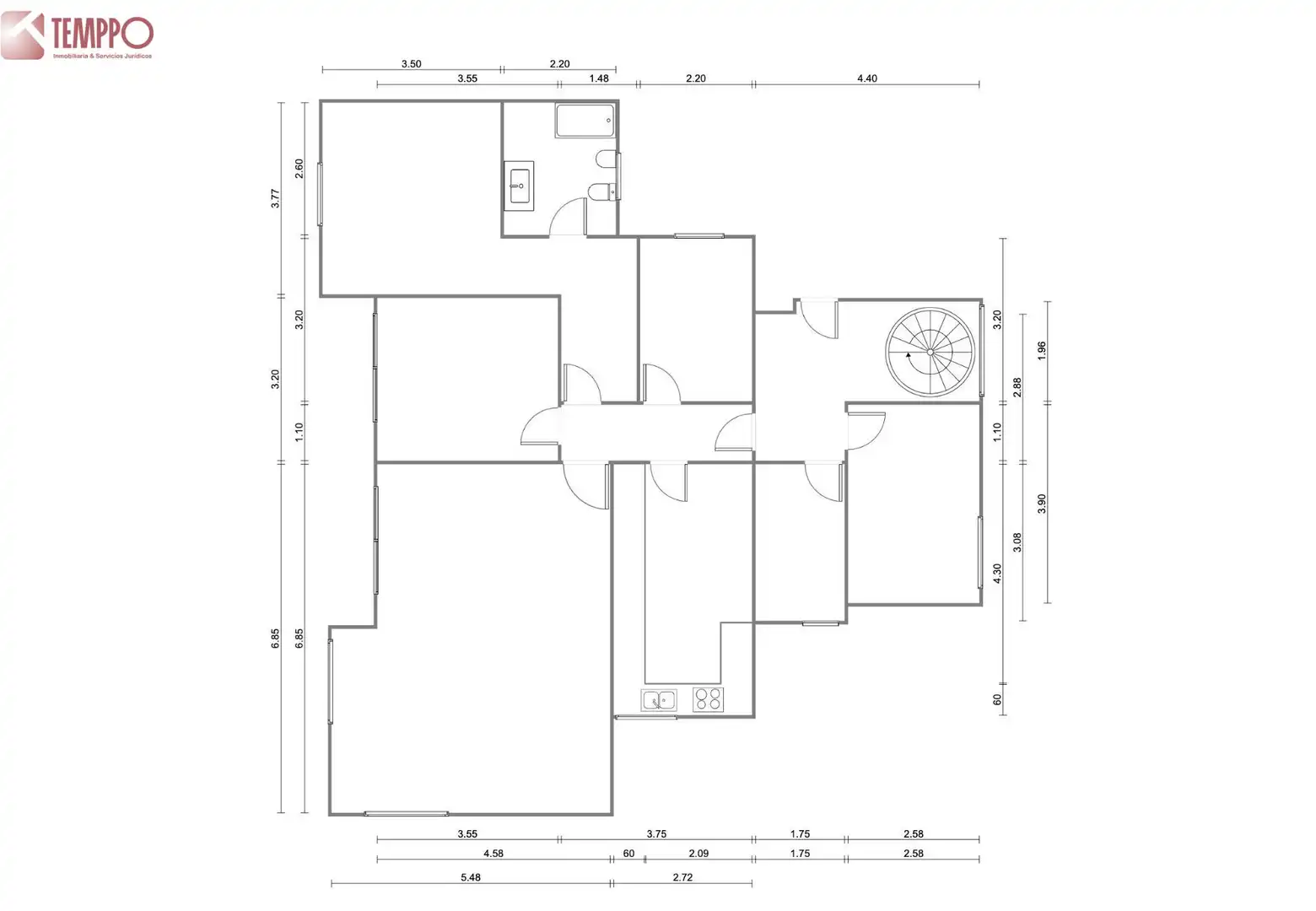 Ático en venta en Cunit con Calefacción, Terraza y Trastero