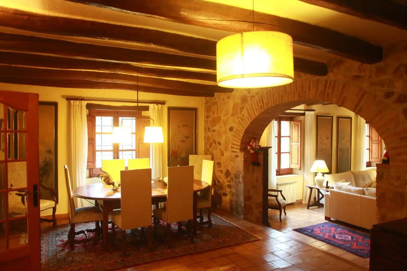 Esszimmer von Country house zum Verkauf in Santa Cristina d'Aro mit Terrasse, Abstellraum und Schwimmbad