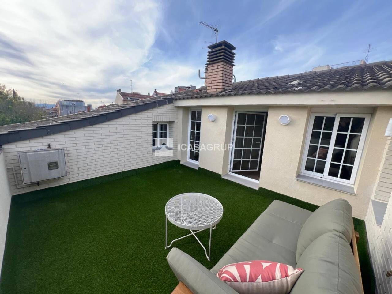 Terraza de Casa o chalet en venta en Rubí con Aire acondicionado, Jardín privado y Terraza