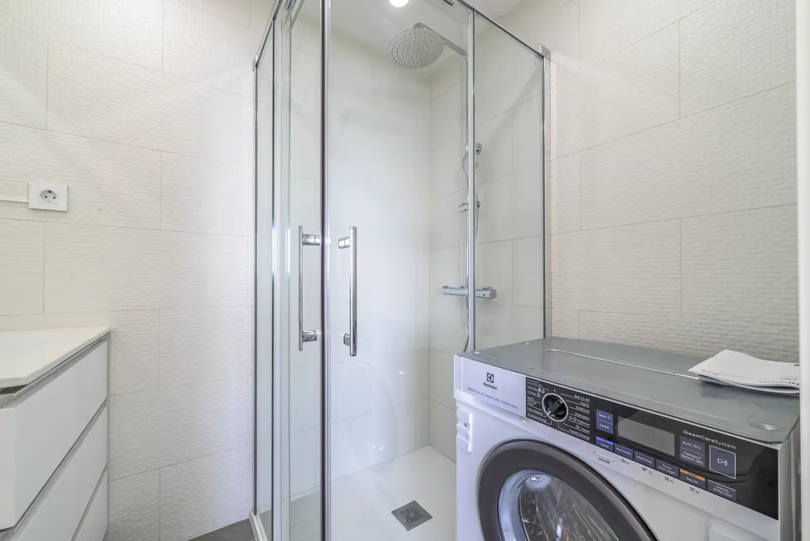 Baño de Apartamento en venta en Mijas con Aire acondicionado, Terraza y Piscina