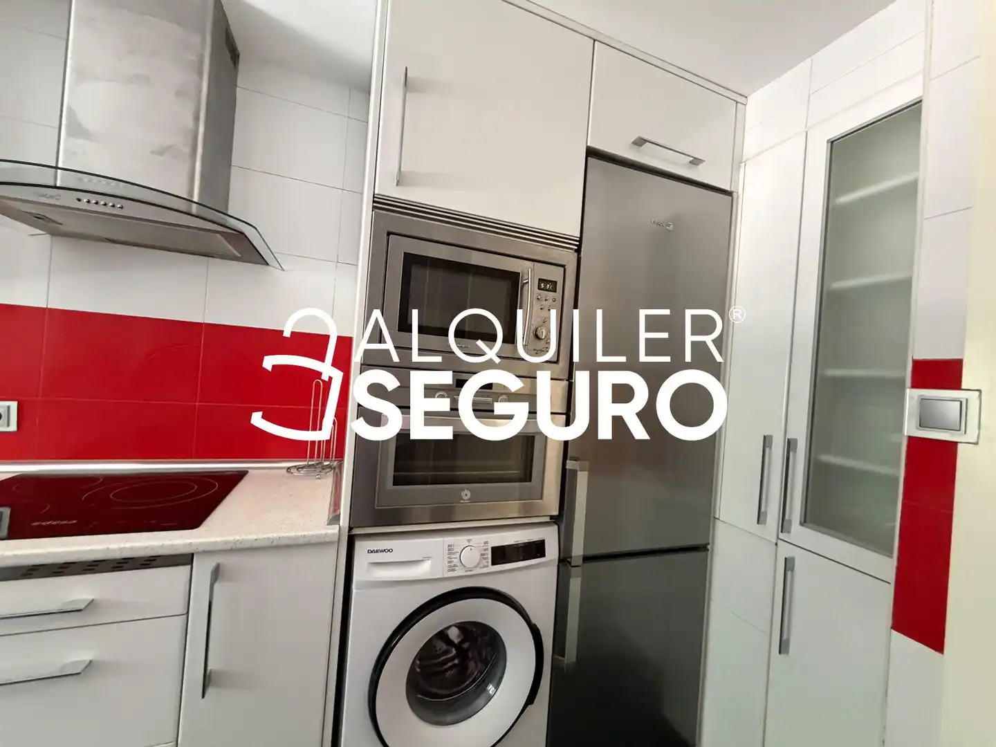 Cuina de Pis de lloguer en Madrid amb Calefacció