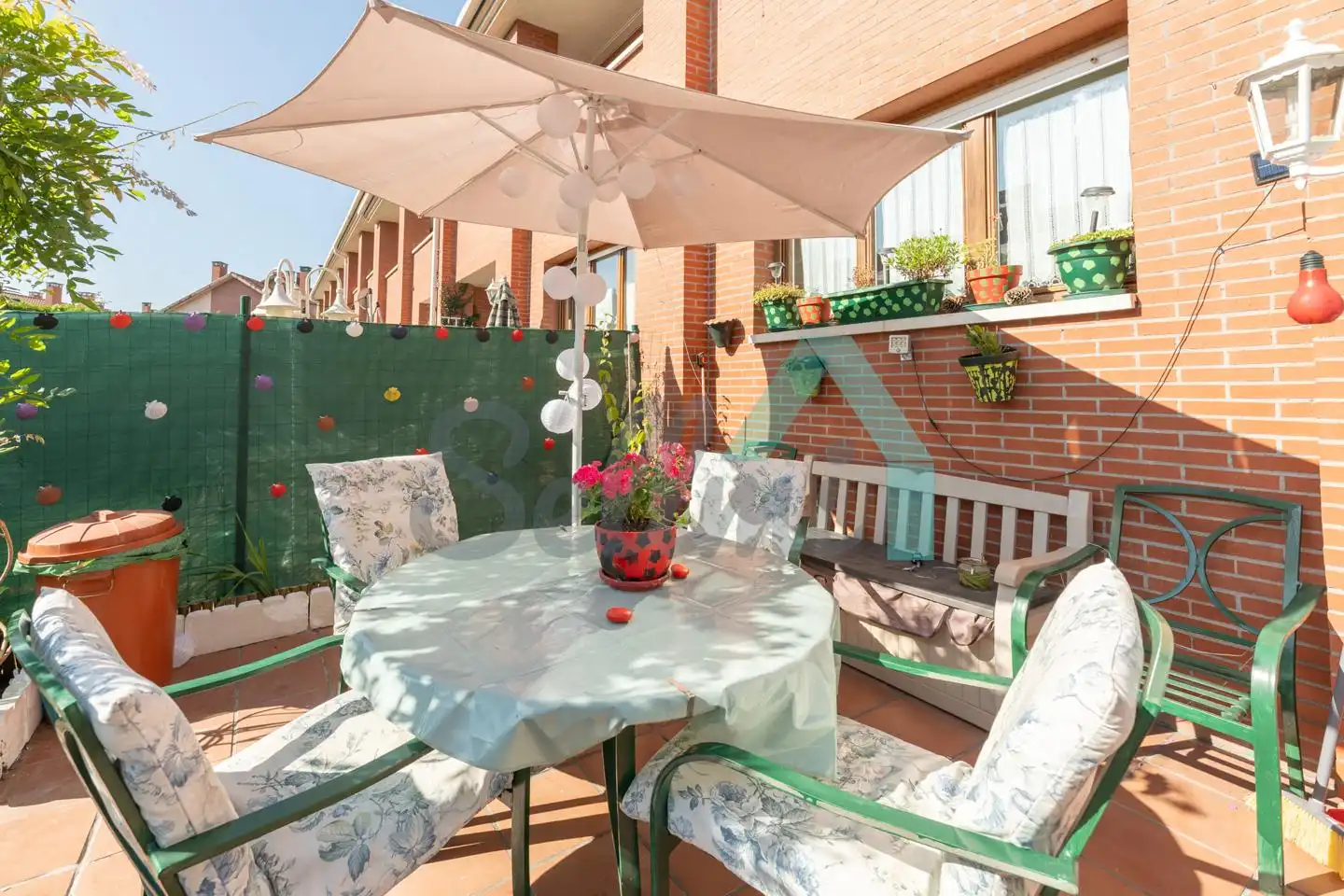 Terrasse von Wohnung zur untervermieten in Siero mit Heizung, Privatgarten und Parkett