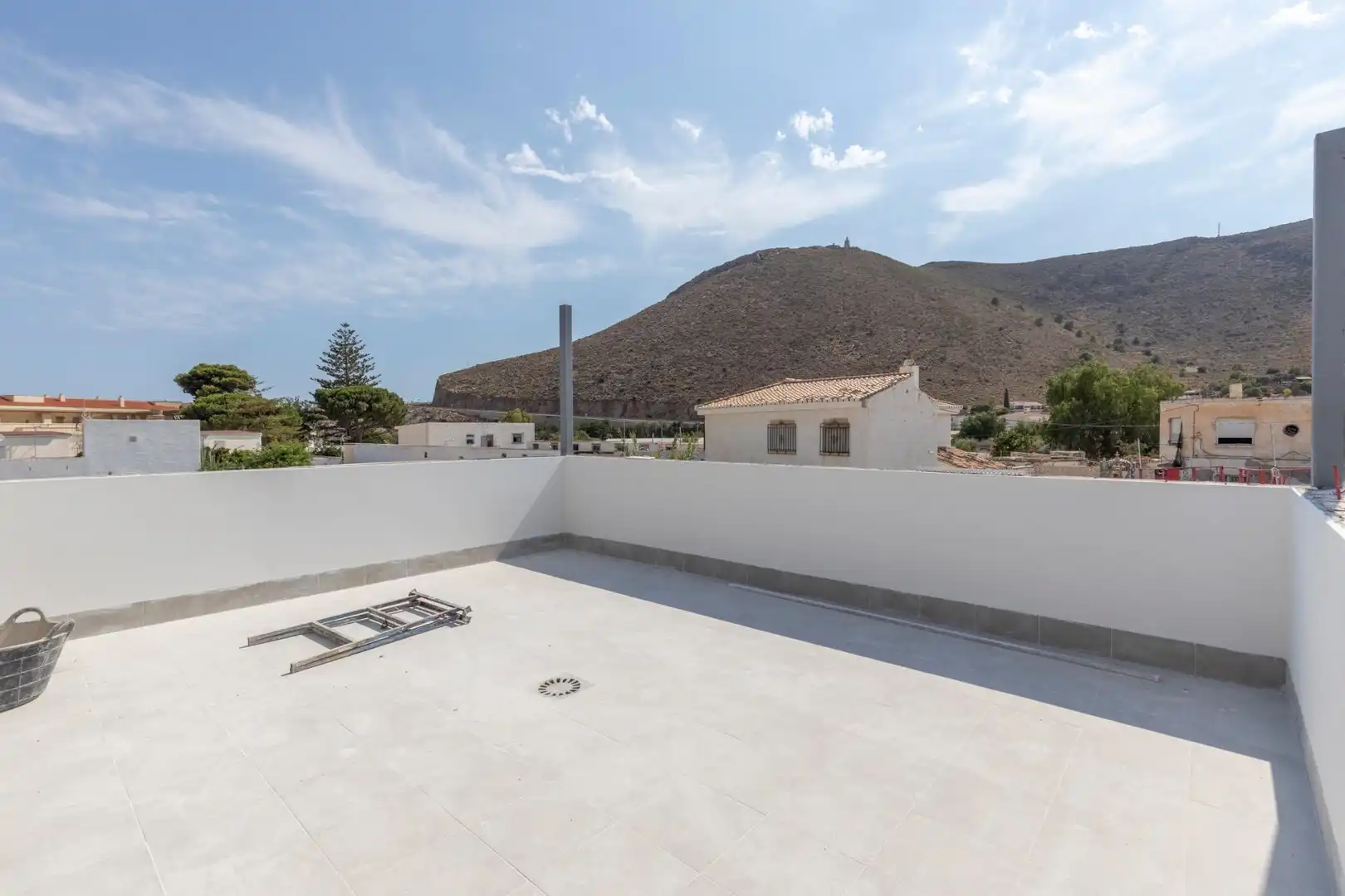 Terrace of Flat for sale in Gualchos  with Air Conditioner, Heating and Private garden
