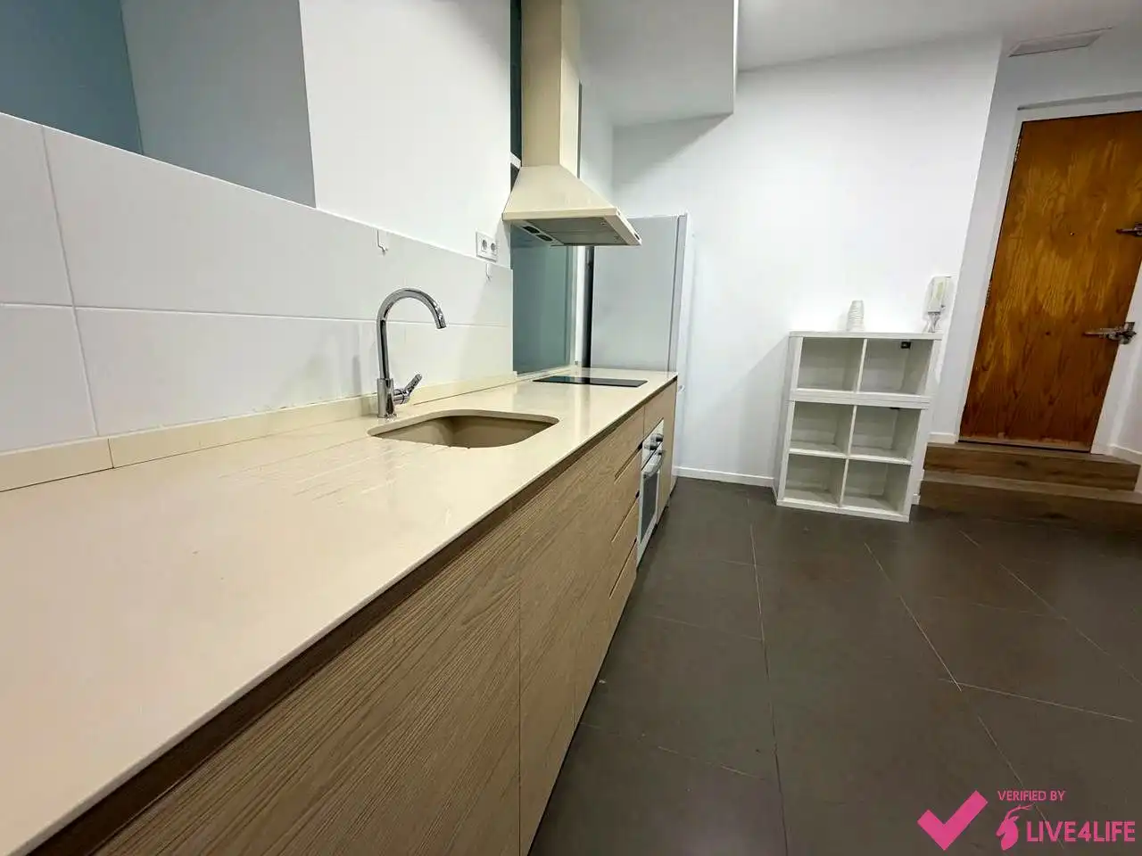 Cocina de Planta baja de alquiler en Valencia con Aire acondicionado, Terraza y Amueblado