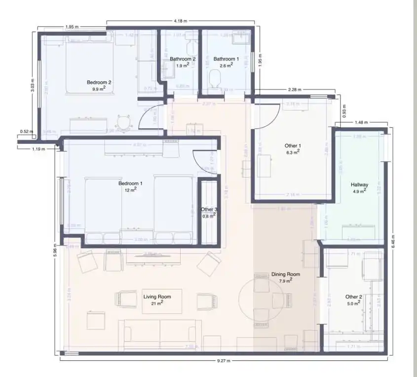 Wohnung mit Pool zum Verkauf in Paseo Paseo Marítimo Rey de España, imagen 29