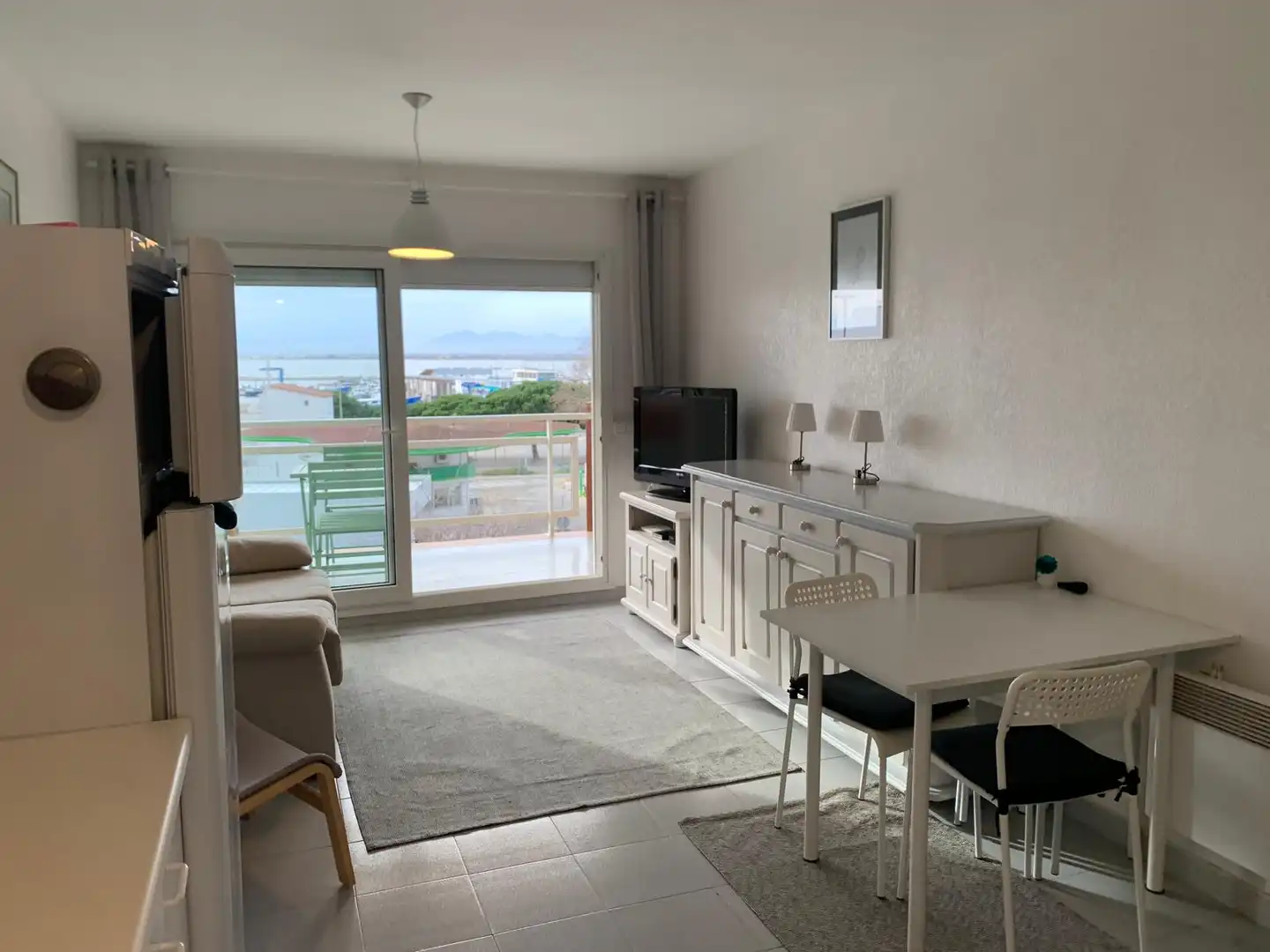 Living room of Flat for sale in Roses  with Air Conditioner, Heating and Terrace