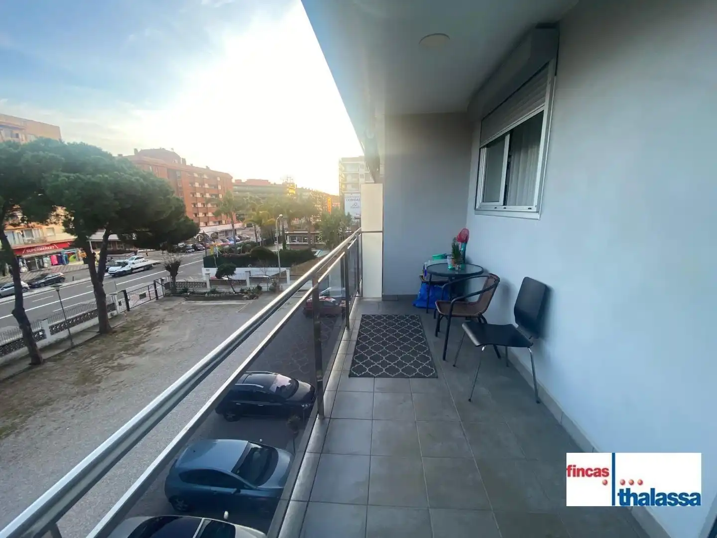Terrasse von Wohnung zum Verkauf in Lloret de Mar mit Heizung