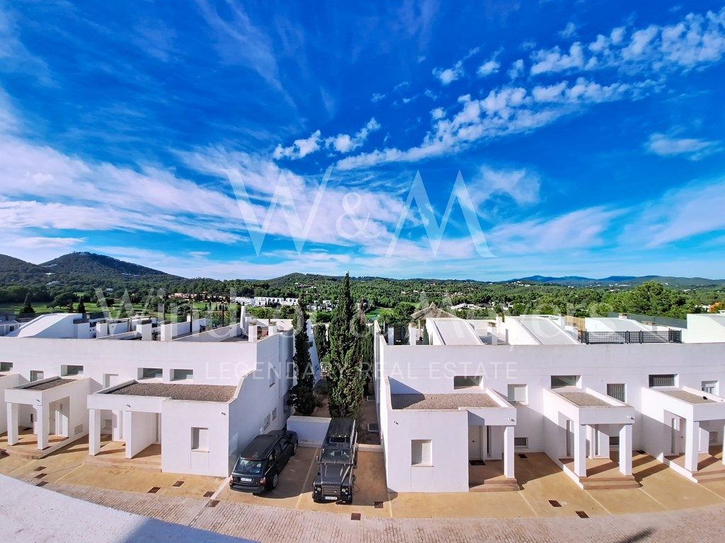 Exterior view of Duplex for sale in Santa Eulària des Riu  with Air Conditioner, Heating and Terrace