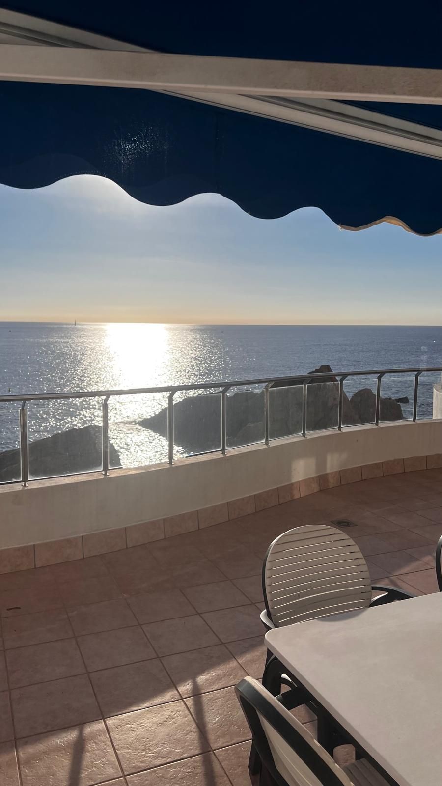 Terrace of Flat for sale in Sant Feliu de Guíxols  with Air Conditioner, Terrace and Furnished