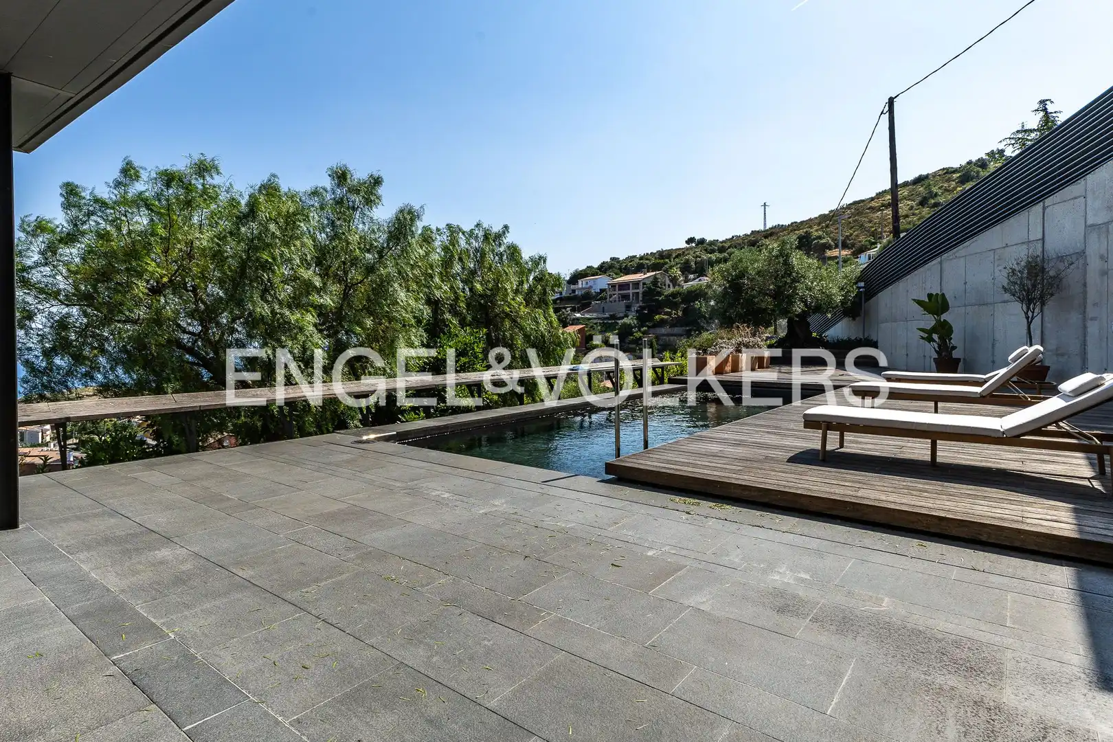 Terraza de Casa o chalet de alquiler en Alella con Aire acondicionado, Calefacción y Jardín privado