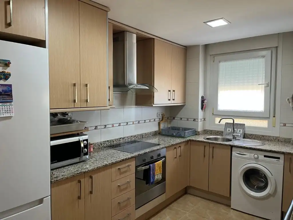 Kitchen of Flat for rent in Benicarló  with Air Conditioner, Heating and Furnished