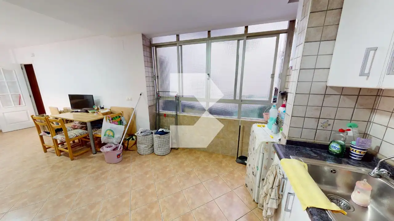 Kitchen of Flat for sale in Alicante / Alacant  with Air Conditioner, Parquet flooring and Terrace