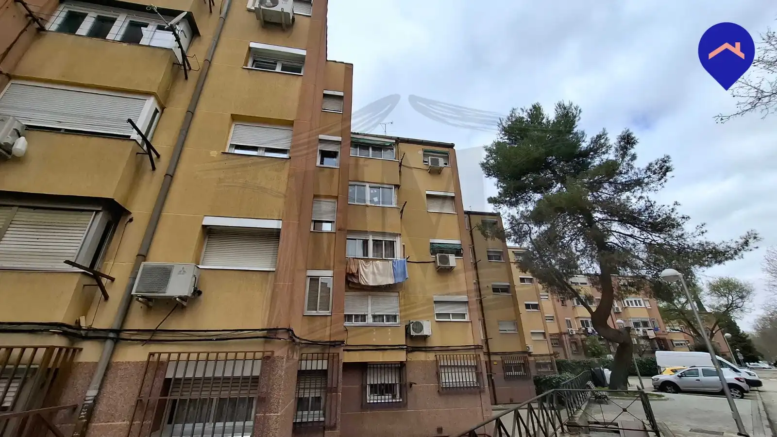 Vista exterior de Pis en venda en Madrid amb Aire condicionat, Calefacció i Parquet