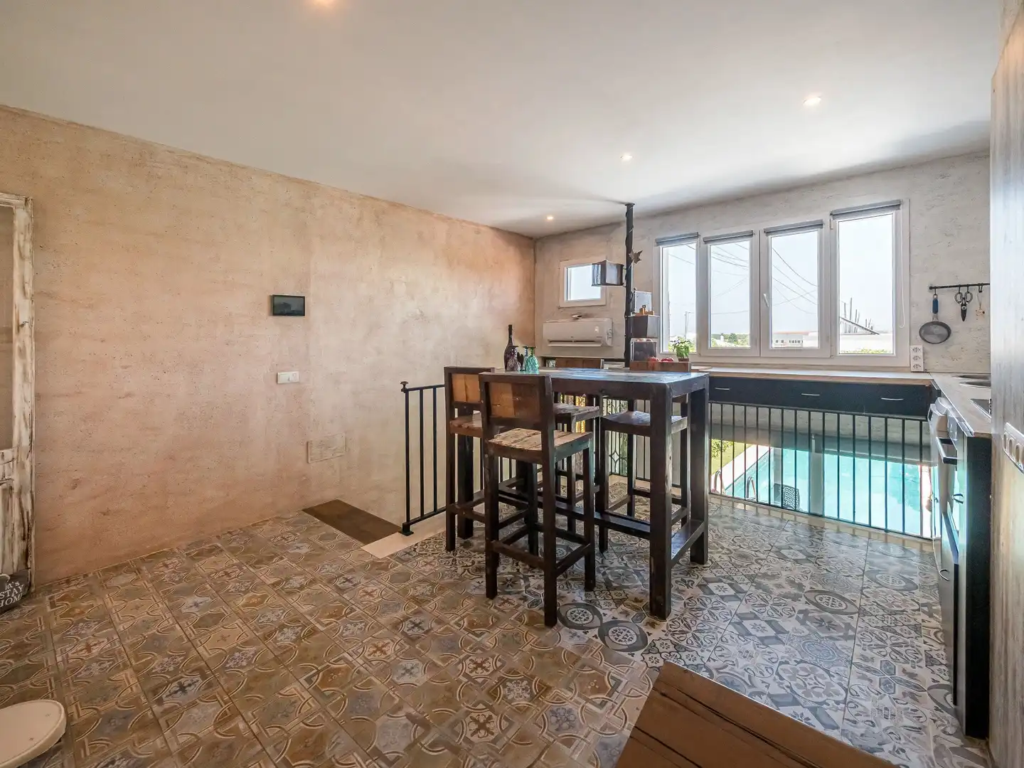 Cuina de Casa o xalet en venda en Maó - Mahón amb Jardí privat i Balcó