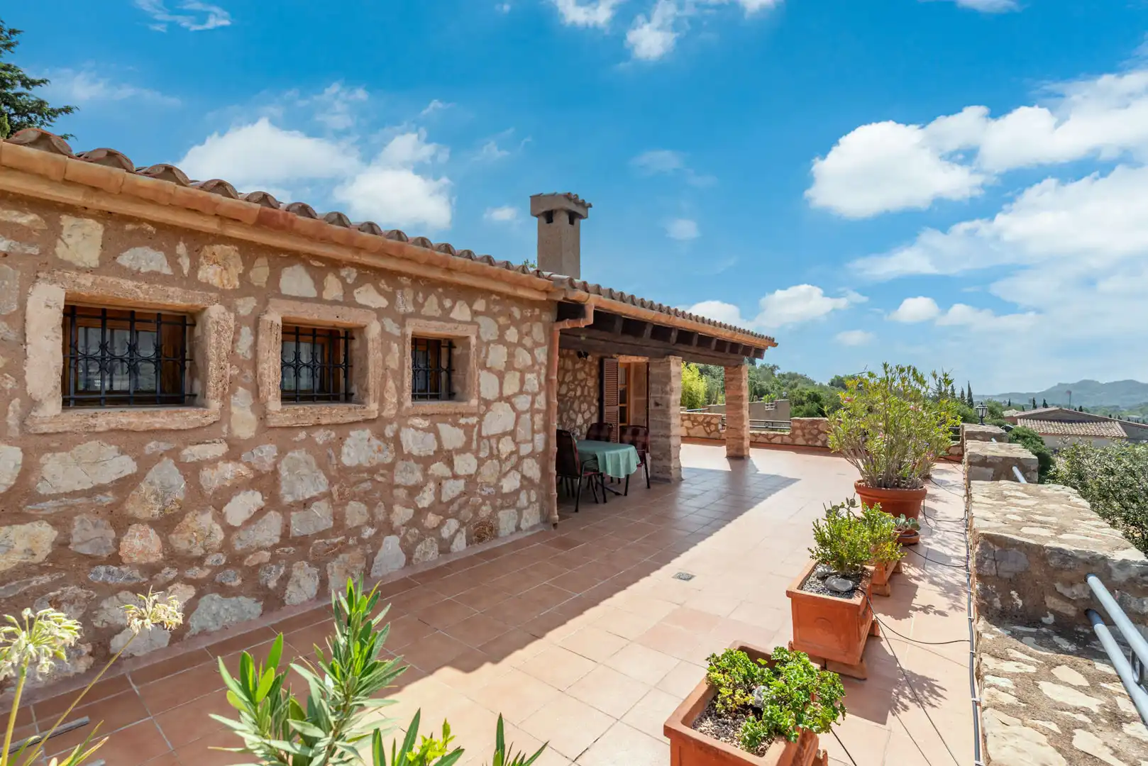 Terrace of Country homes for sale in Son Servera  with Heating, Terrace and Furnished