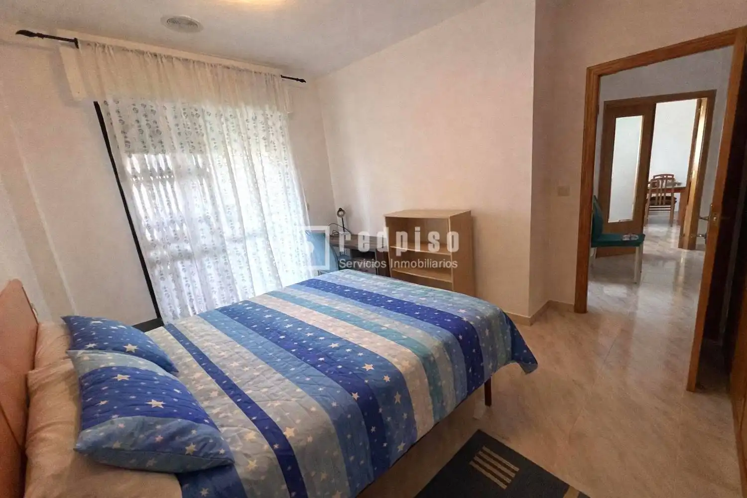 Bedroom of Flat for rent in Murcia  with Furnished
