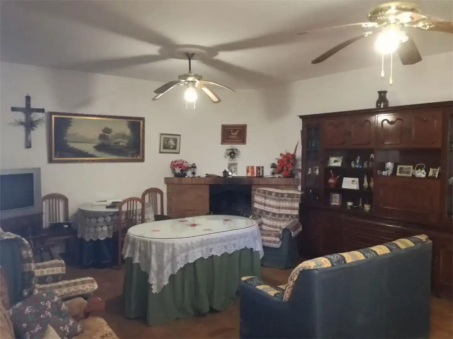 Sala de estar de Casa o chalet en venta en Montilla con Jardín privado, Trastero y Piscina