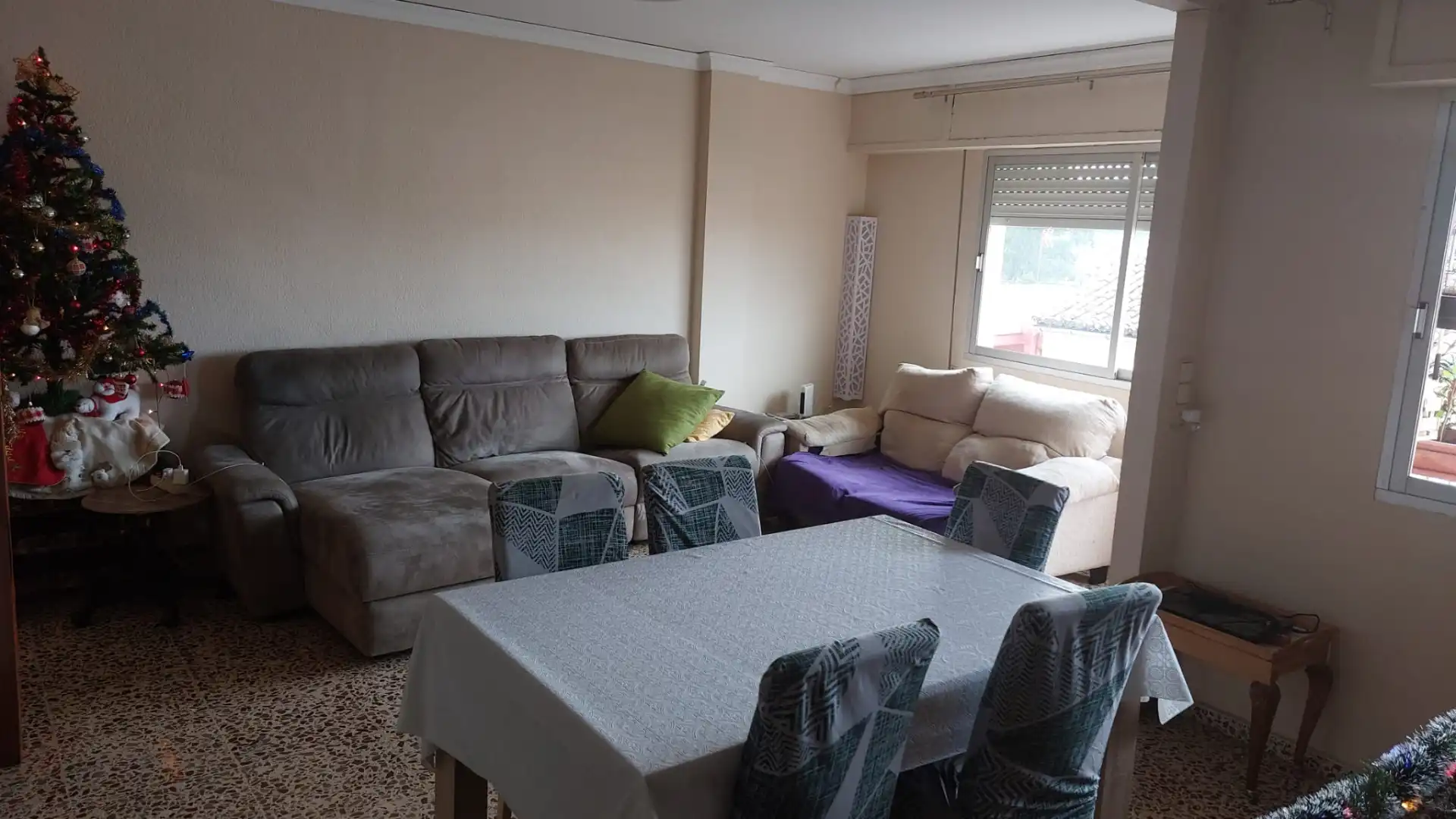 Sala de estar de Piso en venta en Almoines con Aire acondicionado, Calefacción y Horno