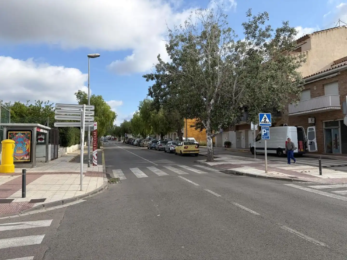 Vista exterior de Piso en venta en La Pobla de Montornès   con Terraza
