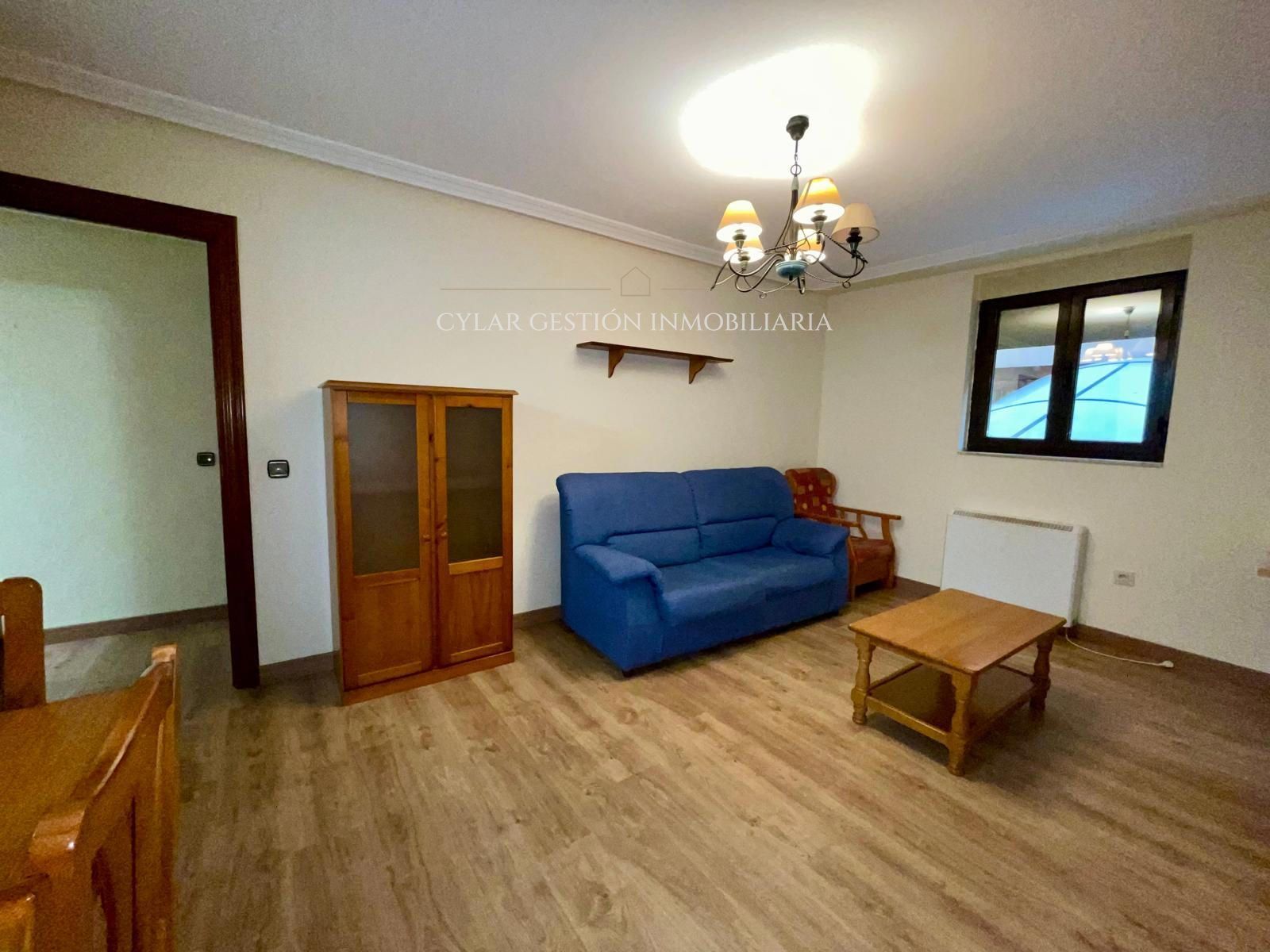 Sala de estar de Piso de alquiler en Salamanca Capital con Calefacción, Parquet y Amueblado