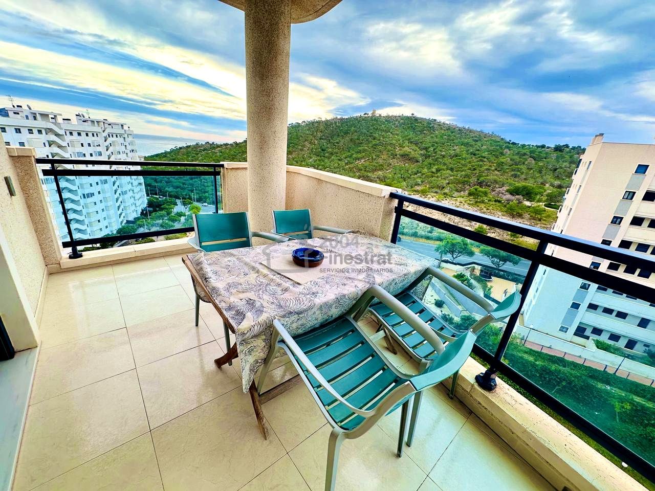 Terrace of Flat for sale in Villajoyosa / La Vila Joiosa  with Terrace, Furnished and Community pool