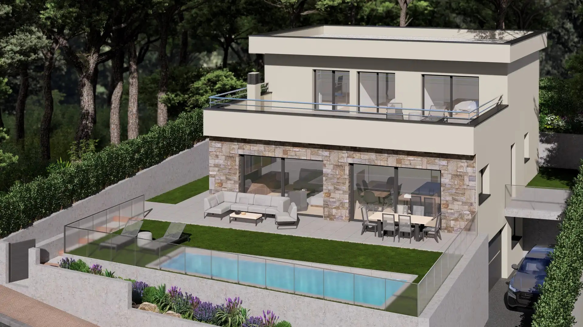 Villa avec piscine à vendre à Torre Valentina - Mas Vilar de La Mutxada - Treumal