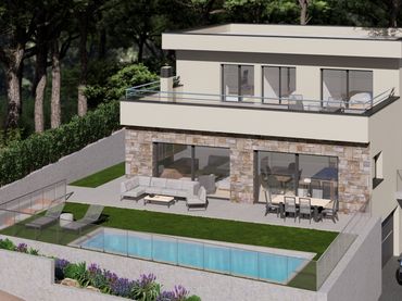Villa con piscina in vendita a Torre Valentina - Mas Vilar de La Mutxada - Treumal