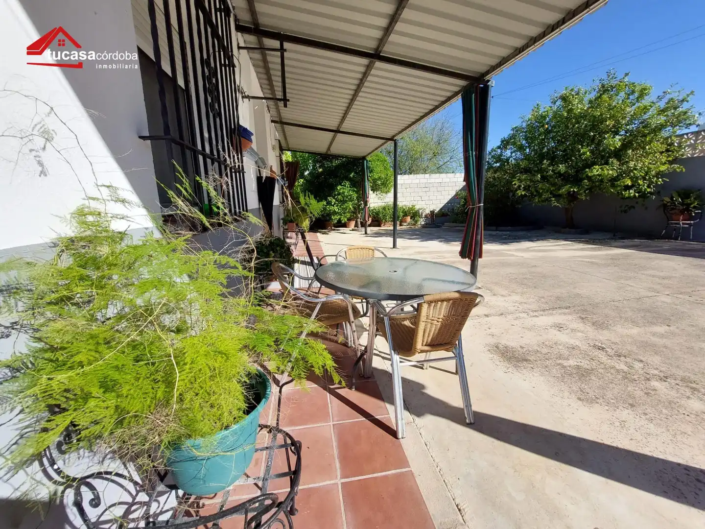 Terrassa de Finca rústica en venda en Montemayor amb Traster, Piscina i Moblat