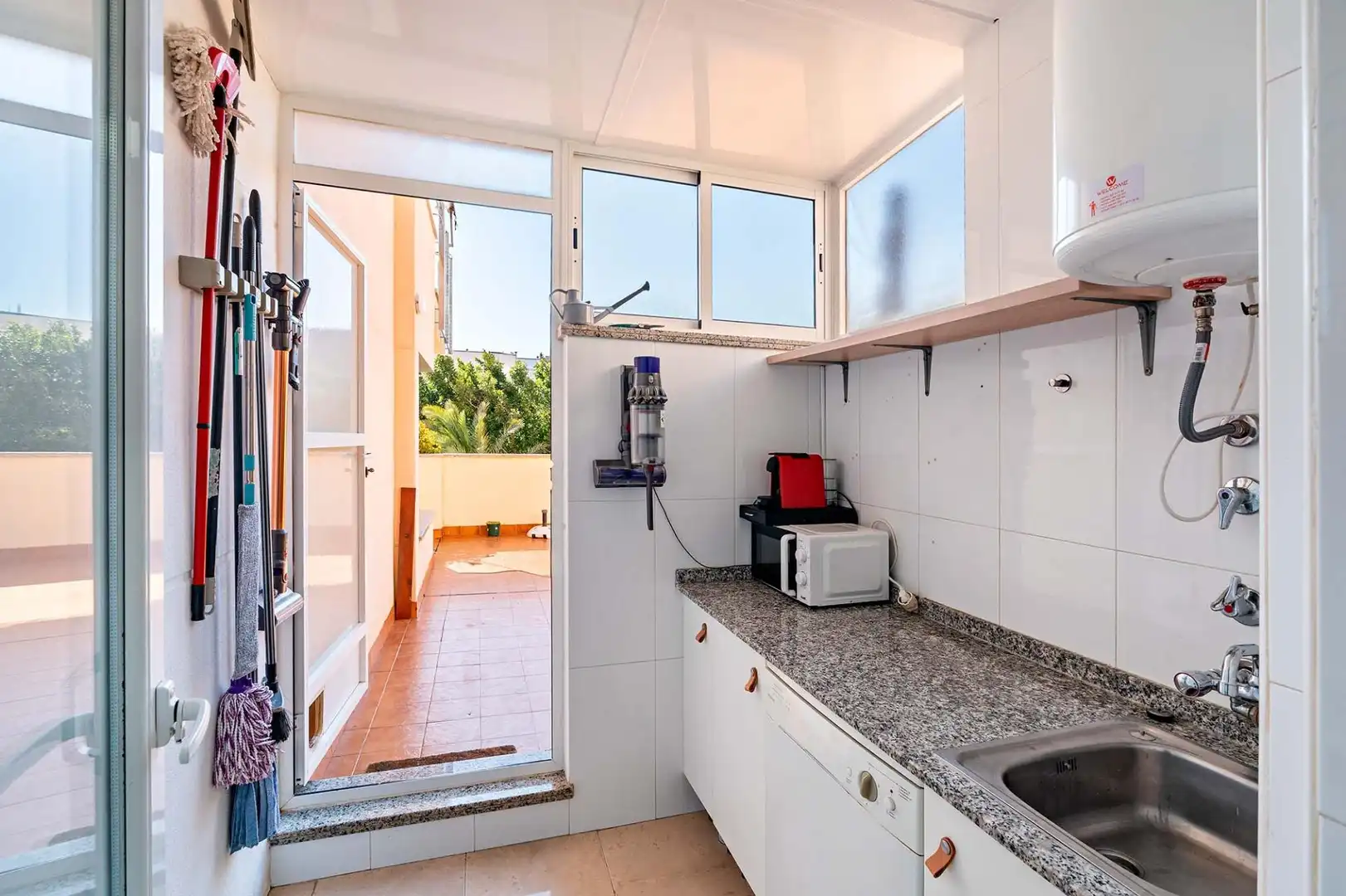 Kitchen of Flat for sale in El Ejido  with Air Conditioner, Heating and Terrace