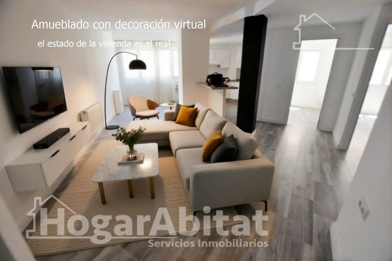 Sala d'estar de Pis en venda en Valencia