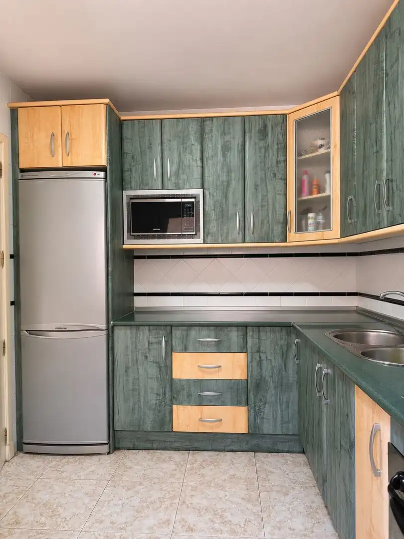 Cocina de Casa o chalet en venta en Roquetas de Mar con Aire acondicionado, Terraza y Trastero