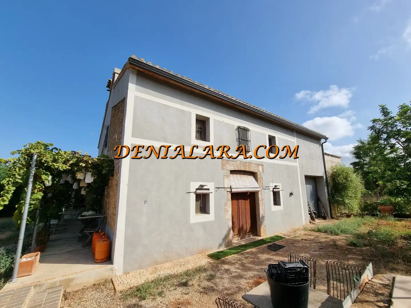 Außenansicht von Country house zum Verkauf in Pedreguer mit Privatgarten, Terrasse und Abstellraum
