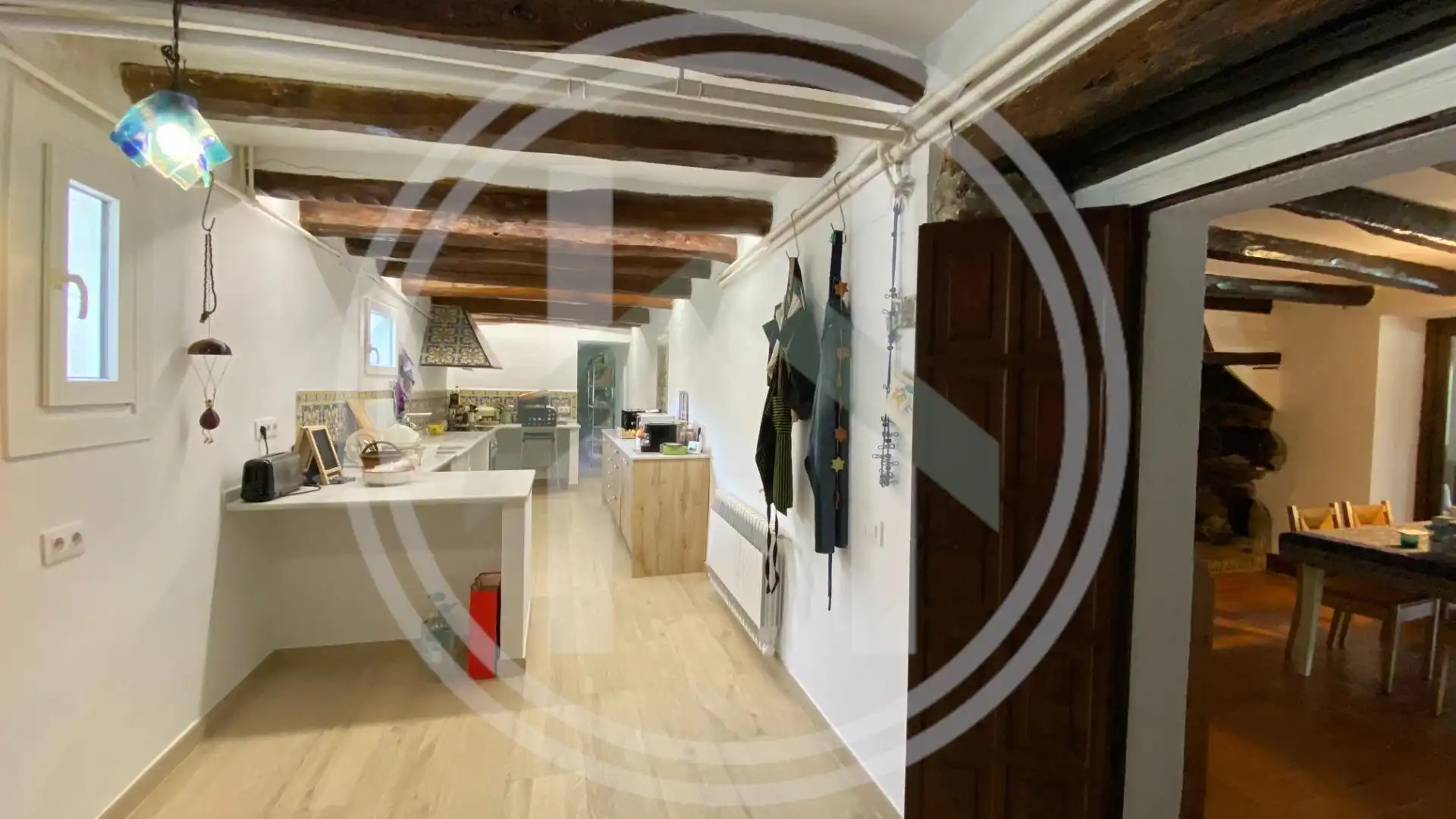 Cocina de Casa o chalet en venta en Sant Antoni de Vilamajor con Jardín privado, Terraza y Trastero