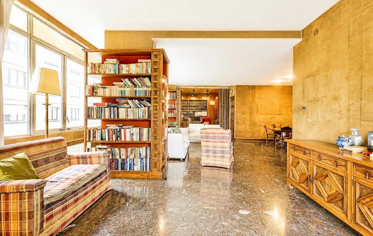 Sala d'estar de Pis en venda en Barcelona amb Terrassa