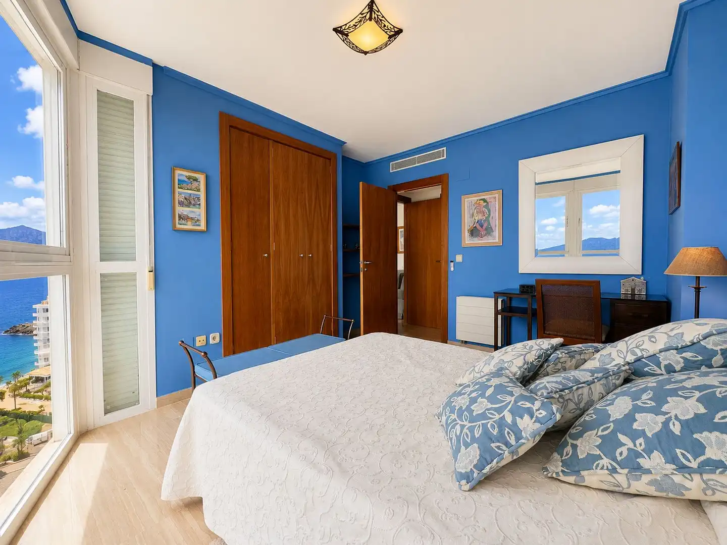 Habitación de Apartamento en venta en Calpe / Calp con Aire acondicionado, Calefacción y Jardín privado