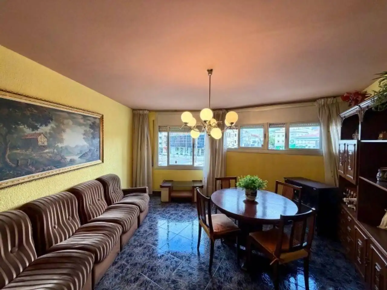 Sala de estar de Piso en venta en Terrassa
