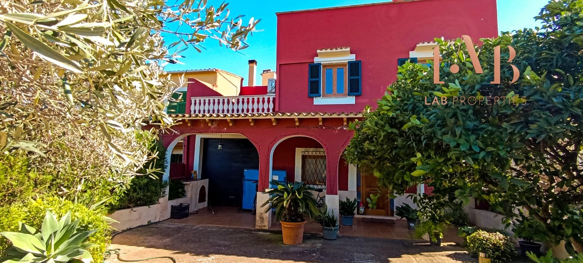 Exterior view of House or chalet for sale in  Palma de Mallorca  with Air Conditioner, Private garden and Terrace