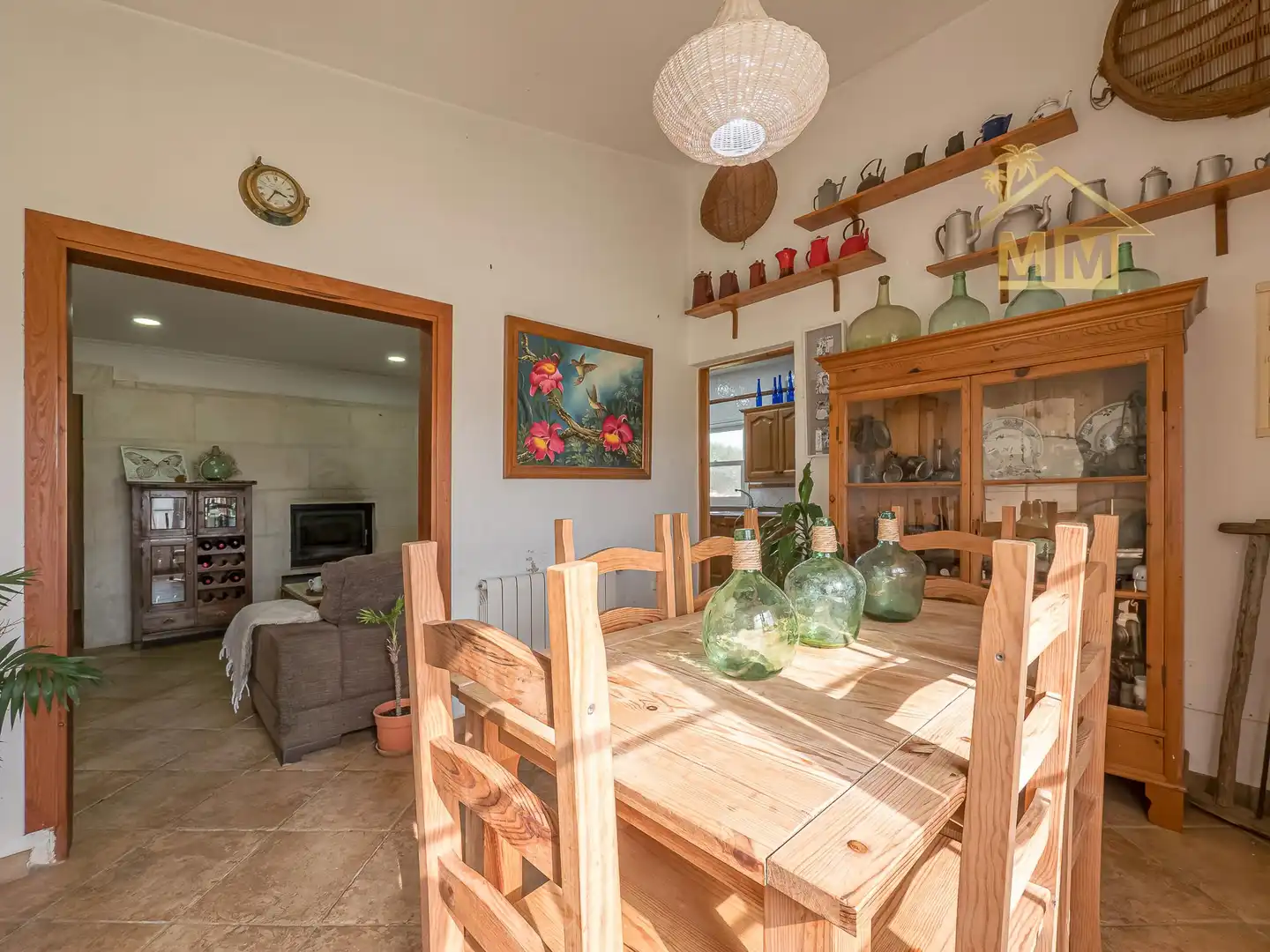 Dining room of Country homes for sale in San Clemente  with Heating, Private garden and Terrace
