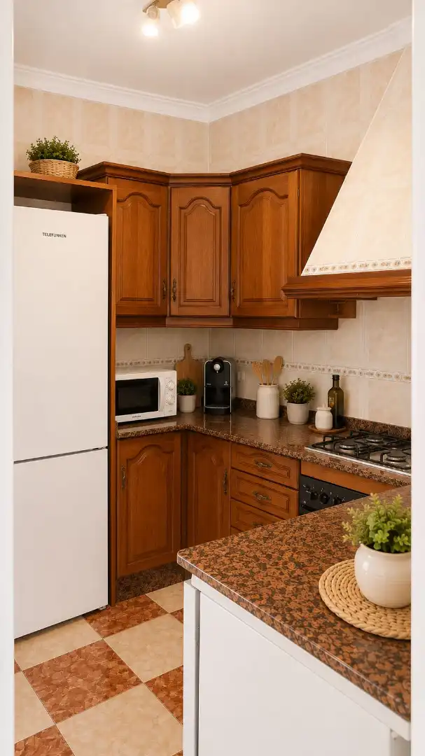Kitchen of Detached homes for rent in Chiclana de la Frontera  with Air Conditioner, Furnished and Oven