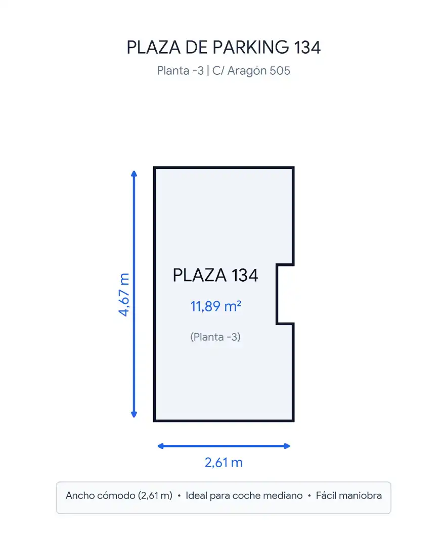 Garage for sale in Carrer d'Aragó, Sagrada Família