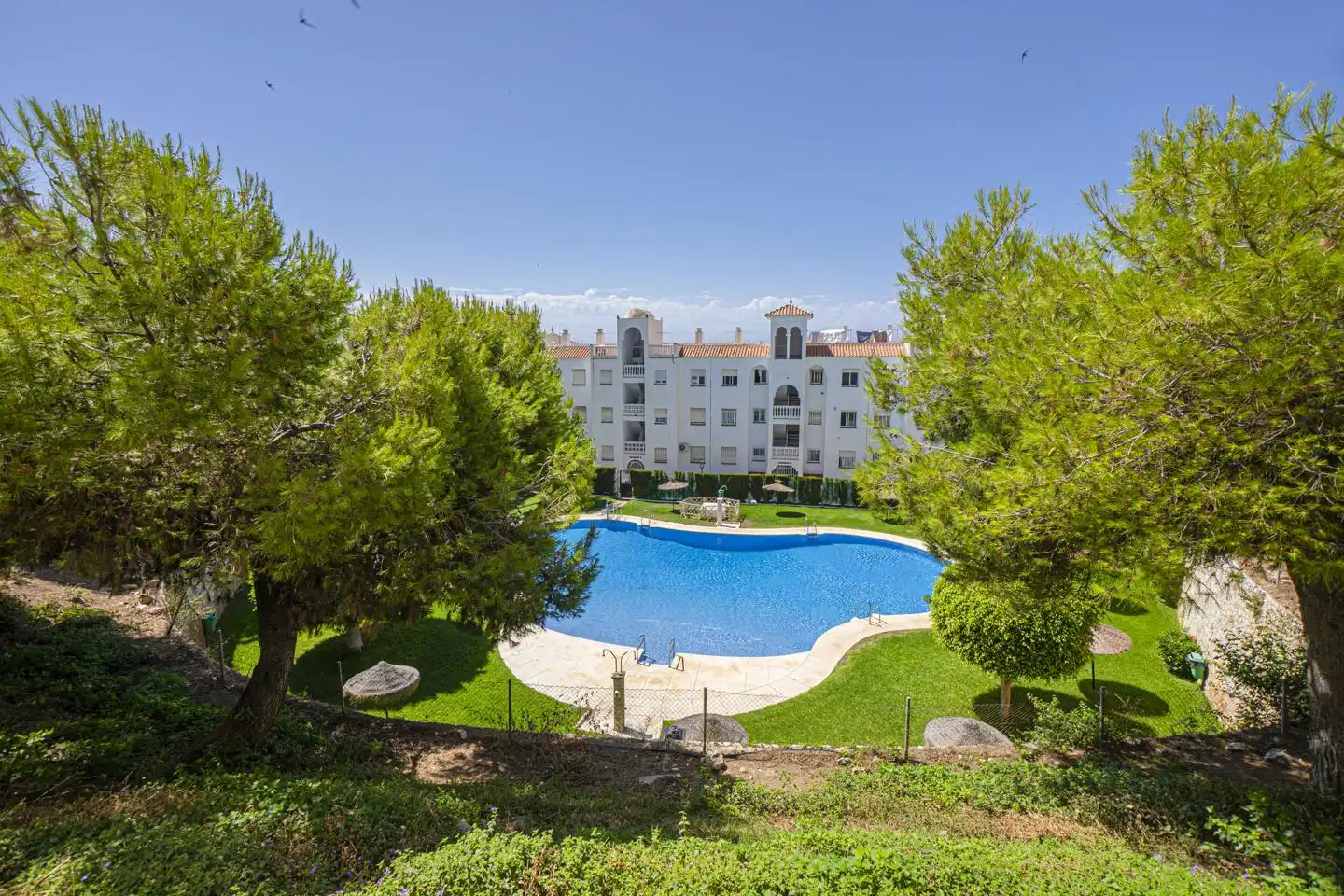 Swimming pool of Ground floor for sale in Rincón de la Victoria  with Terrace and Community pool