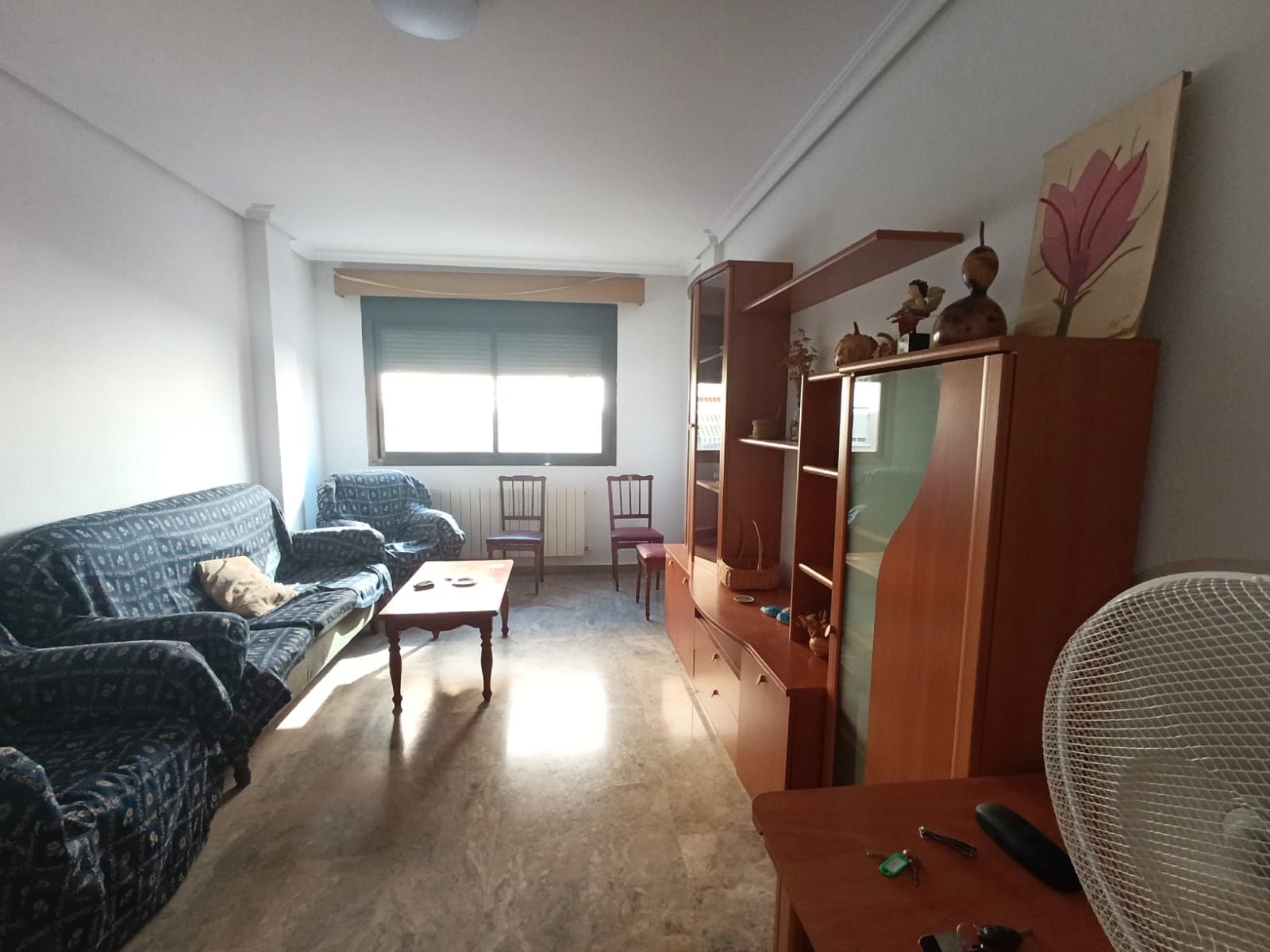 Sala d'estar de Pis de lloguer en Ciudad Real Capital amb Moblat